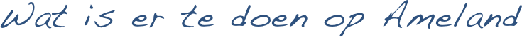 Wat is er te doen op Ameland